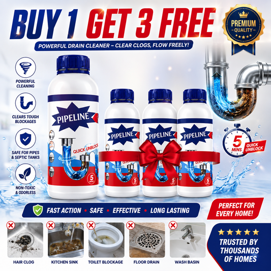 Powerful Drain cleaner- Pack of 4 (400ML)